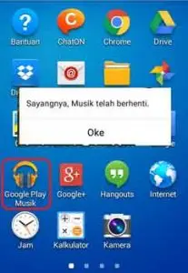 Sayangnya Musik telah Berhenti