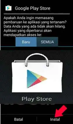 Cara instal Ulang Play Store Hp Android