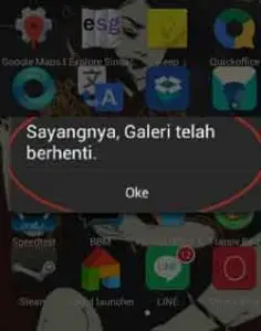 Cara Mengatasi Sayangnya Galeri telah berhenti