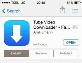 Cara Mendownload Video pada Iphone