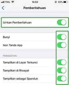 Mengatasi Notifikasi Iphone Tidak Bunyi