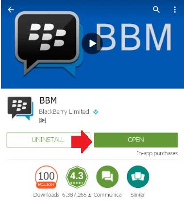 Aplikasi Bbm di Android