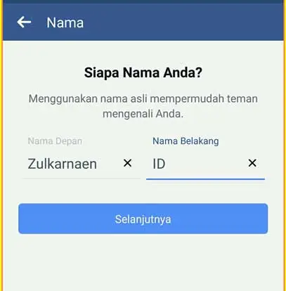 Cara Daftar Facebook Lewat Hp Android Lengkap