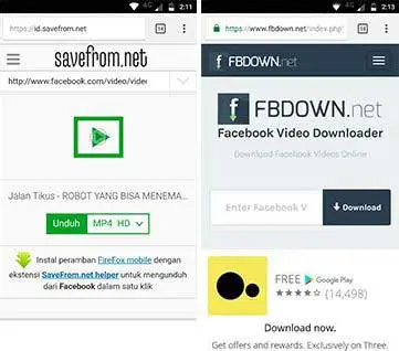 Cara Download Video di Facebook Android Tanpa Aplikasi
