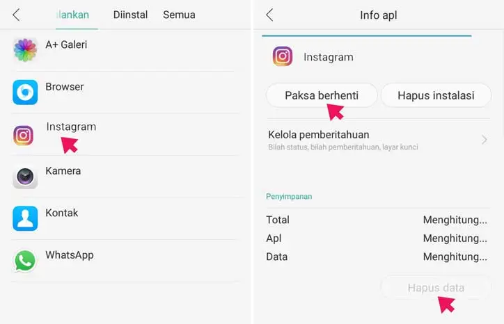Cara Mengatasi Sayangnya Instagram Telah Berhenti