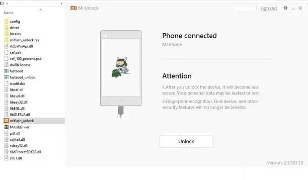 Unlock Bootloader Xiaomi