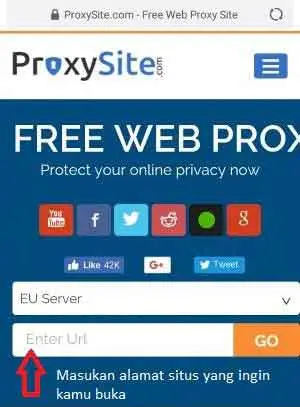 cara untuk mengakses situs di hp android