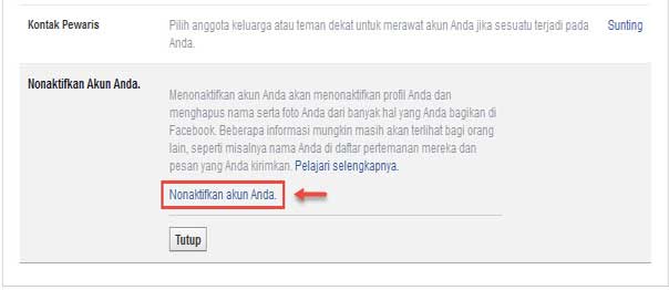 Cara Menghapus Akun Facebook Permanen Tipandroid