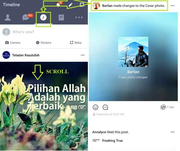 Cek-Lewat-Timeline-Line-Aktif