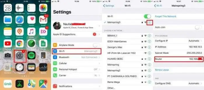 Cara Melihat Password Wifi Di Iphone