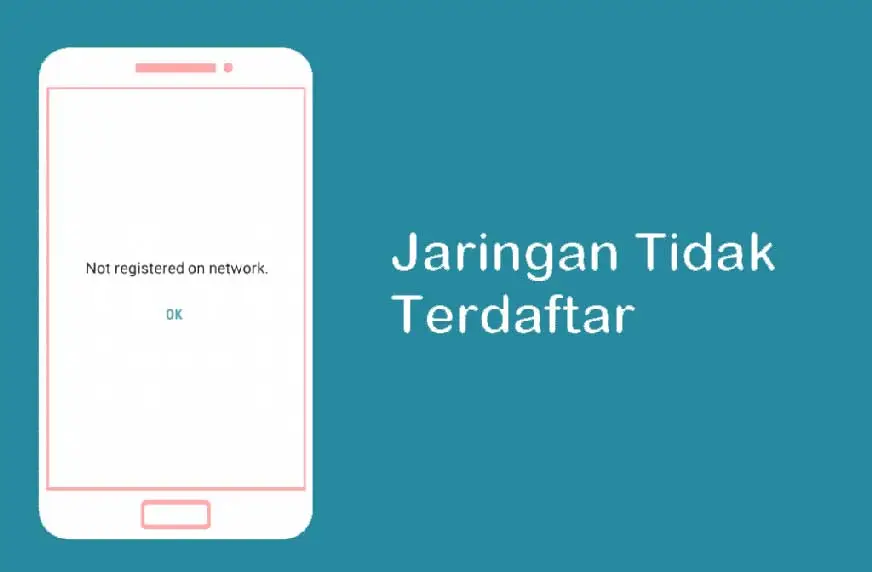 Error Tidak Terdaftar di Jaringan (Not Registered on Network)
