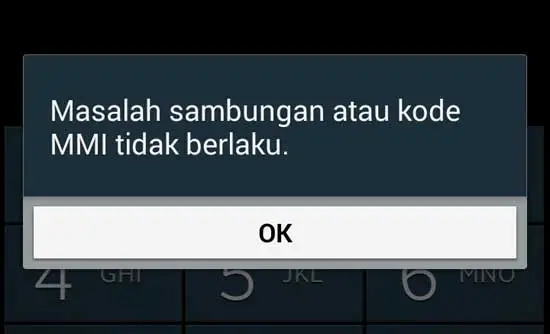 Mengatasi Kode MMI Tidak Valid