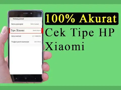 cara mengetahui tipe xiaomi via fastboot