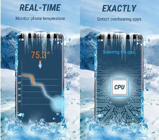 pendingin cpu android otomatis