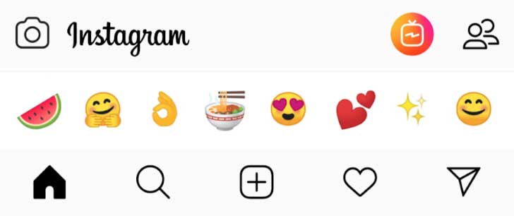cara mengubah emoji di story instagram