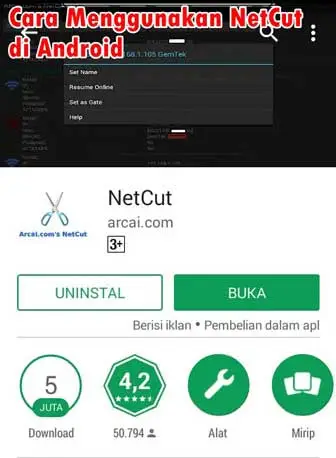 aplikasi netcut tanpa harus root