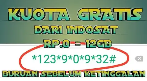 cara mendapatkan kuota gratis indosat ooredoo 2019