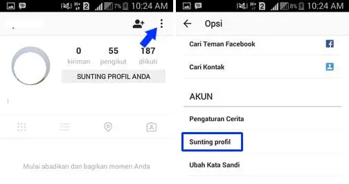 cara mengganti email instagram yang tidak bisa dibuka