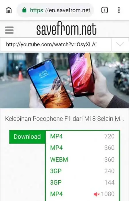 cara download video dari internet