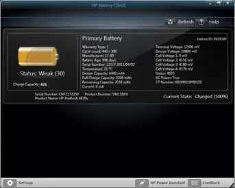 cara kalibrasi baterai tanam laptop