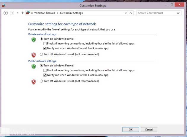 cara mematikan firewall windows 10 permanen