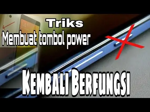 cara memperbaiki tombol power
