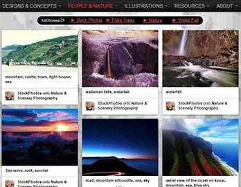 contoh situs web untuk mencari gambar