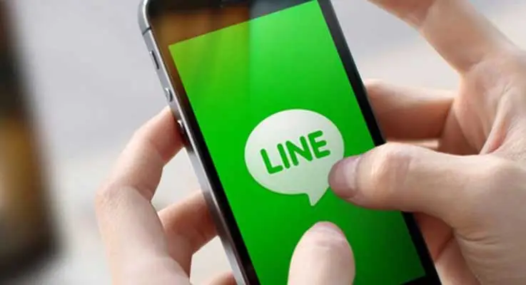 backup chat line di komputer