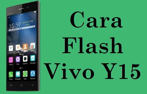Cara Flash Vivo Y15