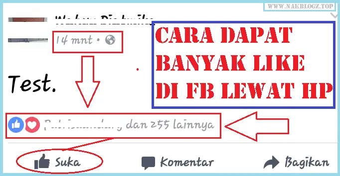 cara mendapatkan like banyak di fb