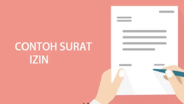 contoh surat izin