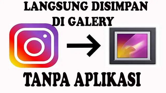 cara menyimpan foto dari instagram