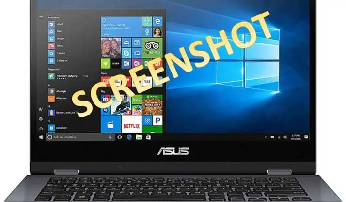 cara screenshot di laptop asus