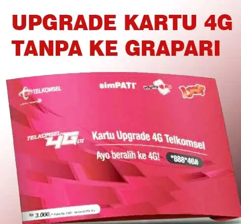 Cara Upgrade 4G Telkomsel