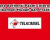 cara berhenti semua paket telkomsel
