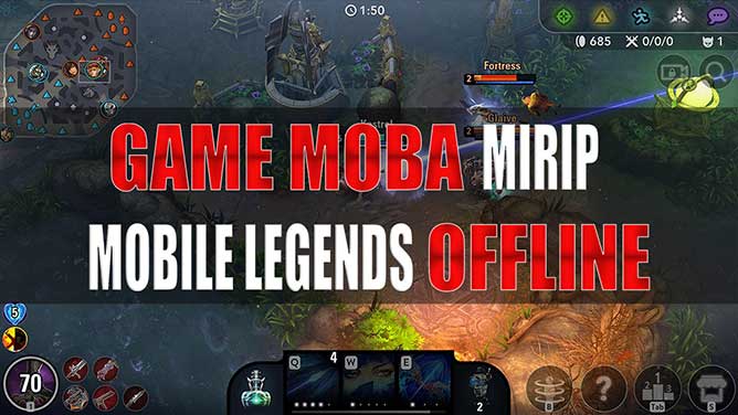 game moba offline
