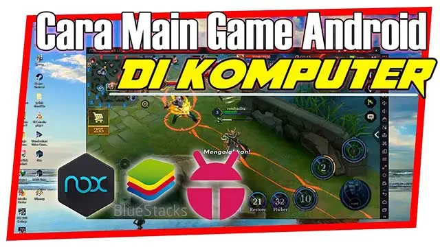 cara main game android di pc