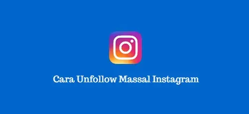 cara unfollow instagram massal