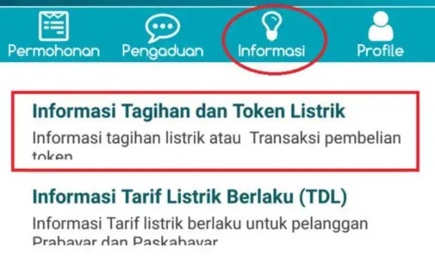 cek tagihan listrik dengan pln mobile