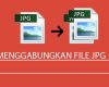 cara menggabungkan file jpg