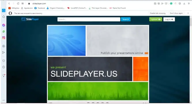website slideplayer.com