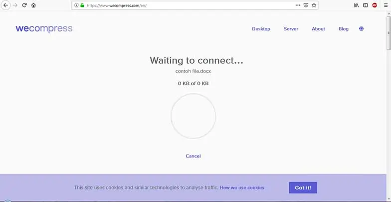 cara kompres file word online