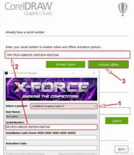 aktivasi corel draw dengan keygen 3