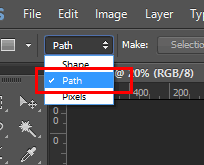 Cara Untuk Membuat Tulisan/Teks Melingkar di Photoshop dengan Ellipse Tool