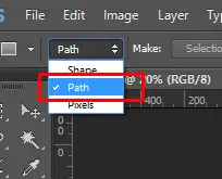 Cara Untuk Membuat Tulisan/Teks Melingkar di Photoshop dengan Ellipse Tool