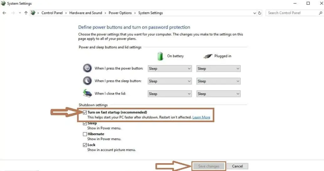 cara mempercepat booting windows 10 dengan Fitur Fast Startup
