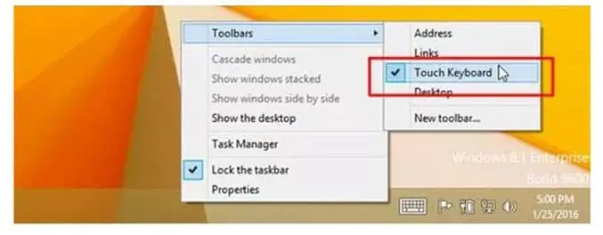cara memunculkan atau membuka keyboard on screen