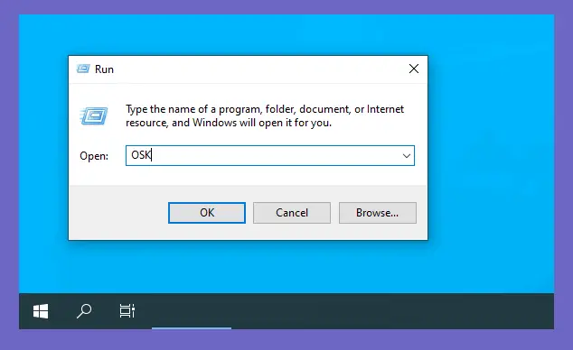 cara memunculkan atau membuka keyboard on screen