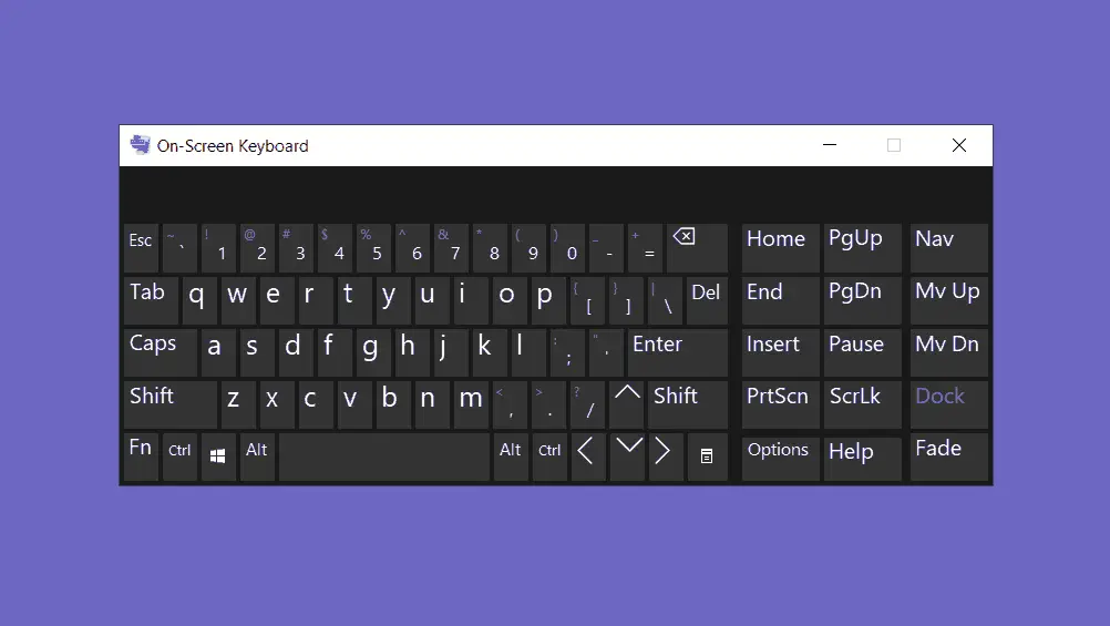 cara memunculkan atau membuka keyboard on screen