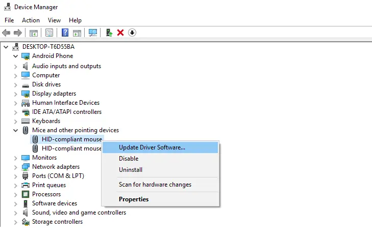 cara mengaktifkan touchpad laptop asus dengan update driver software